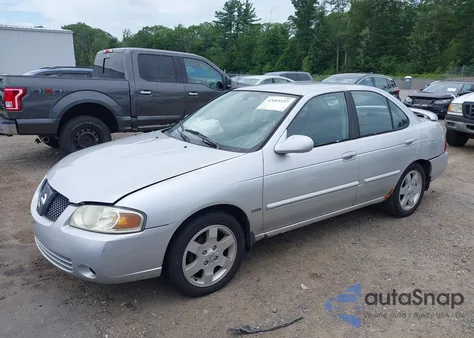 2006 Nissan Sentra 1.8S z USA, uszkodzony, nr VIN 3N1CB51D36L510167